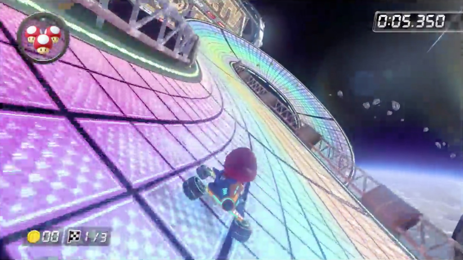 Mario Kart 8 gameplay footage (2014)